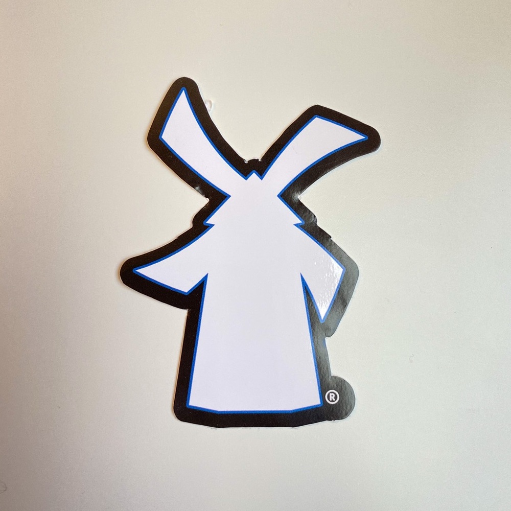 Dutch Bros Sticker - DB windmill logo